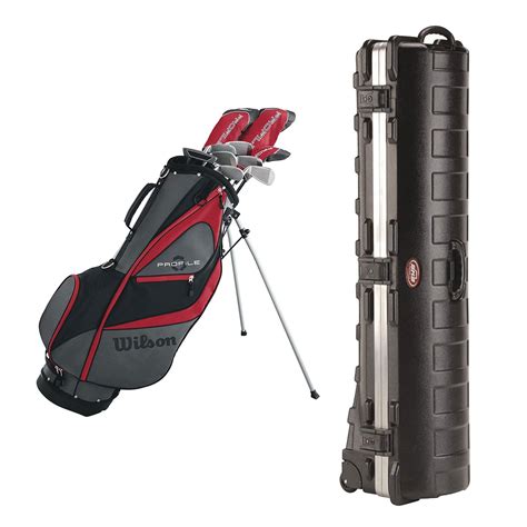 best hard travel case for golf clubs.